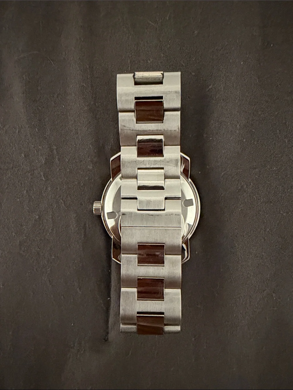 Movado Bold Quartz Silver Dial Watch